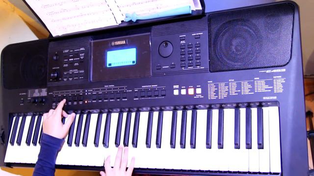 85 - Biała Róża - Yamaha PSR E453 opis ustawień смотреть онлайн