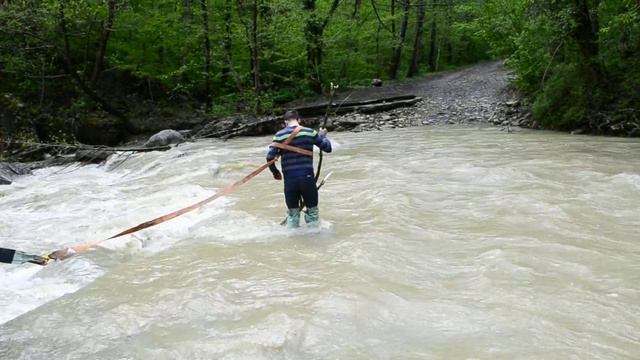 Проверяем брод, река Чепси смотреть онлайн