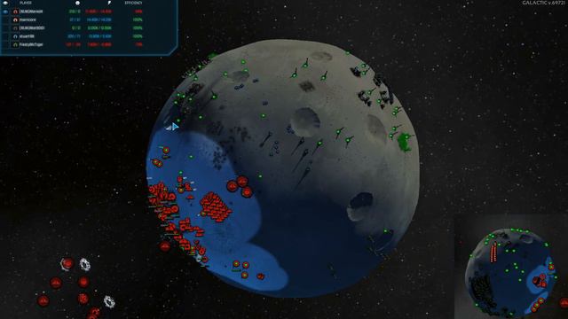 5 way FFA Testing Balance Tweaks to Vanilla with a Planet Collision Countdown смотреть онлайн