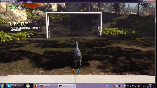 The Funniest game Goat Simulator/Най-забавната игра Коза Симулатор смотреть онлайн
