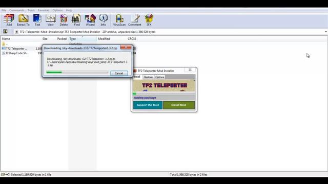 Minecraft: How To Install TF2 Sentry & TeleporterMod Installer for 1.3.2 смотреть онлайн