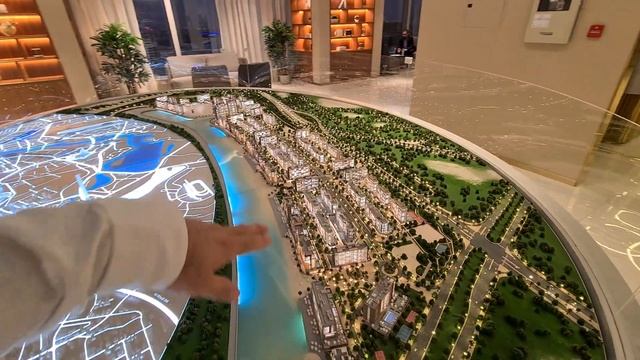 Районы Дубая на макете / Riviera Community от AZIZI / Недвижимость Дубая смотреть онлайн