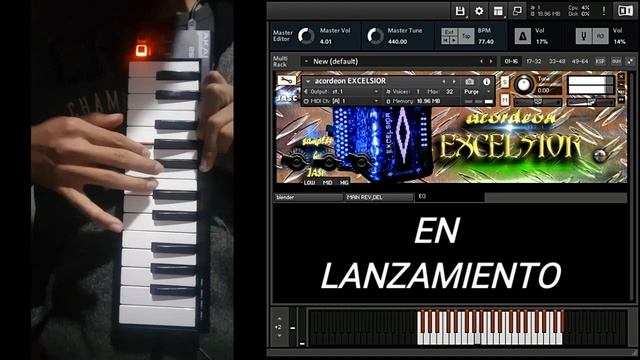 ?EL mejor sample de Acordeón 2022 para Kontakt, sf2, Kmp y DWP (Acordeón EXCELSIOR)...? смотреть онлайн