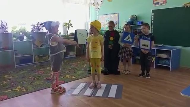 ПБДД сказка Колобок на новый лад