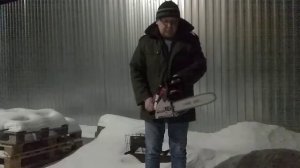 Первый пуск бензопилы ЗУБР ПБЦ-М370 35П