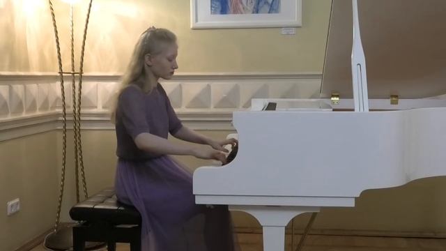 Рахманинов Полька В.Р. (обработка польки Ф.Бера "Хохотунья)(Разумова Влада, 14 лет) смотреть онлайн