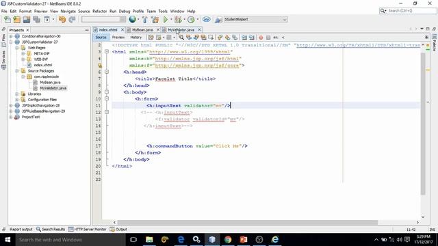 Learn JSF Custom Validators || JSF Tutorial || Part 32 смотреть онлайн