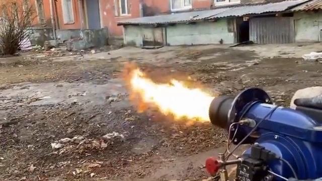 Запуск дизельной горелки Navien Kpo 100a вне котла смотреть онлайн