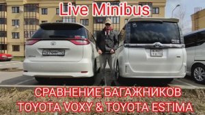 Сравнение багажника Тойота Естима и Тойота Вокси.mp4