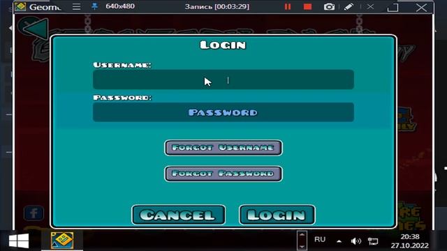 как решить проблему в geometry dash? login failed смотреть онлайн