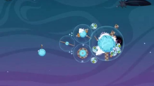 Angry Birds Space Fry Me to the Moon Bonus Feather level F 3 100% Walkthrough смотреть онлайн