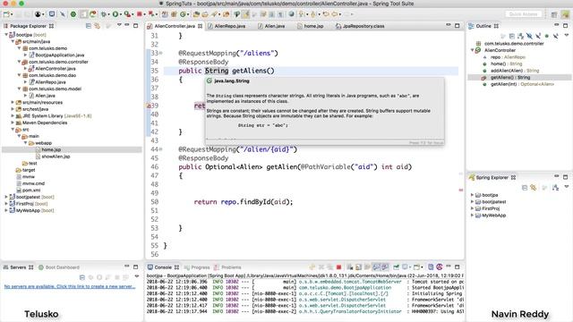 Spring Boot | Data JPA | MVC | H2 | REST Example Part 5 смотреть онлайн