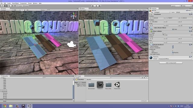 Mastering Collision - Unity Tutorial смотреть онлайн