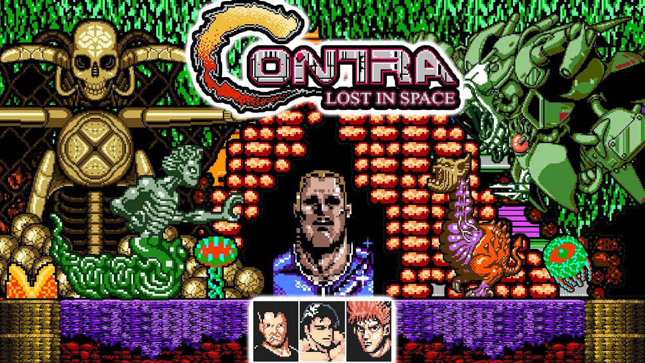 CONTRA: LOST IN SPACE V0.2 (PC,FANGAME) LONGPLAY [LEVELS 4 & 5]