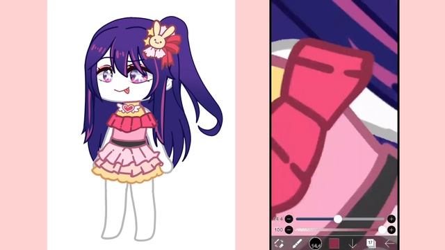 Ai Hoshino assets ??? // Gacha // Oshi No Ko смотреть онлайн