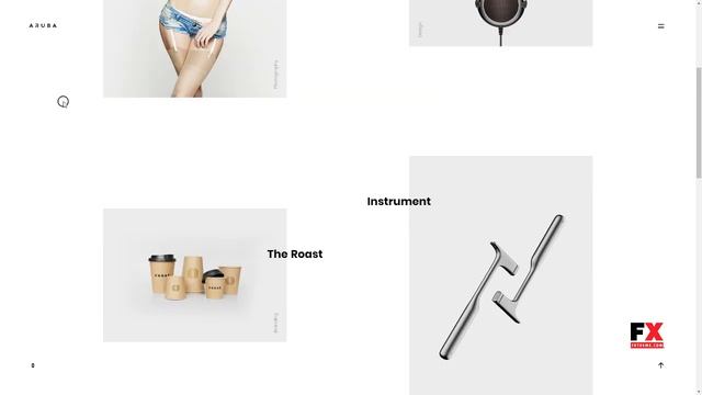 Aruba - Minimal Ajax WordPress Portfolio Theme Sawyer Darcy смотреть онлайн
