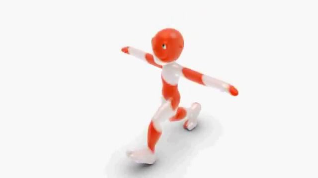 Tob's Blender walkcycle animation with nodes compositing смотреть онлайн