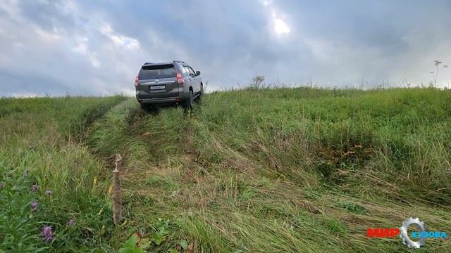 Прадо 150 в гору из диагоналки Toyota Prado покатушки бездорожье смотреть онлайн