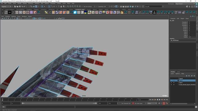 Skinning game model tutor. Maya смотреть онлайн
