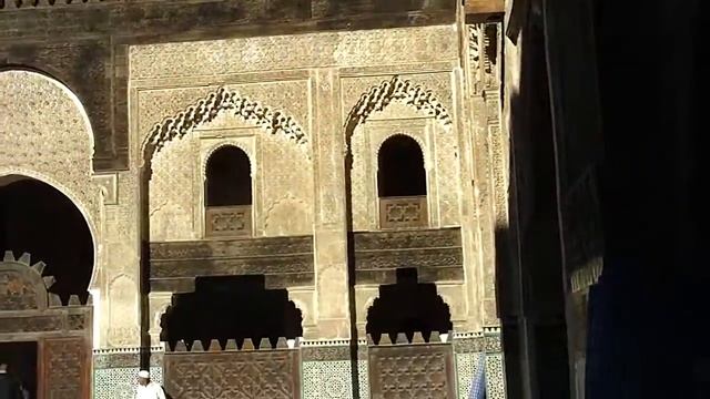 Fez: Medersa Bou Inania / Bou Inania Madrasa смотреть онлайн