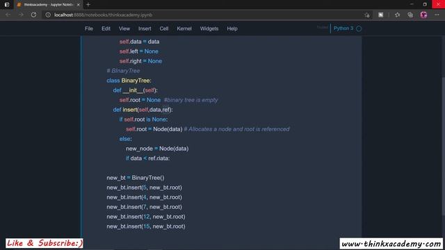 [5.4] Insertion in Binary Search Tree in Python | Data Structures in Python смотреть онлайн