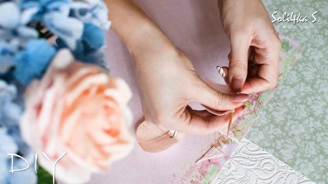 DIY soli4ka_s Ніжна троянда з гофрованого паперу/ красивая роза с бумаги/ beautiful rose with paper смотреть онлайн