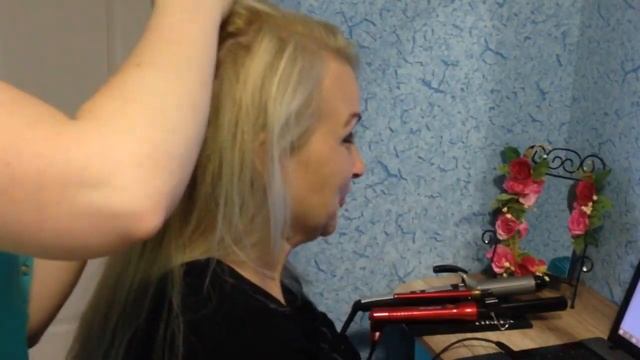 Подготовка волос к прическе. Основа для высокого пучка из локонов. LOZNITSA смотреть онлайн