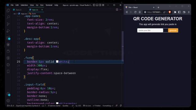 Create QR Code Generator using React js | Speed code | codebytheo смотреть онлайн
