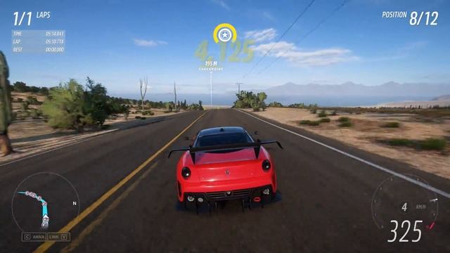 Forza Horizon 5 - Ferrari 599XX Evo(Tuned) At The Goliath смотреть онлайн