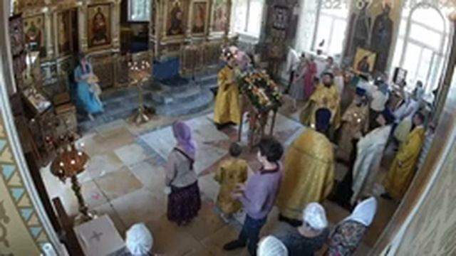 11.07.2021 года. Всенощное бдение. Прямая трансляция смотреть онлайн