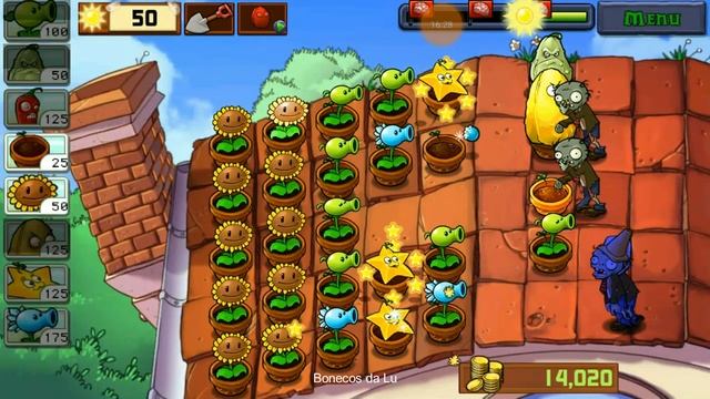 Plants vs Zombies: ADVENTURES 2: TELHADO (níveis 1 e 2) - Jogo/Game - Parte 1 смотреть онлайн