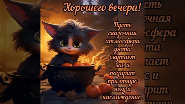Хорошего вечера. Пусть он подарит великолепный отдых и ощущение счастья ??? смотреть онлайн