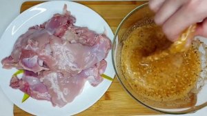 Самый вкусный кляр??Куриное филе бедра в кляре? Хороший ужин!