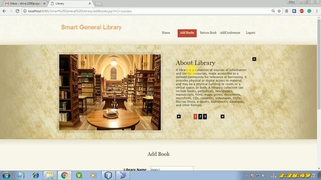 Smart General Library Project in Java PHP Python смотреть онлайн