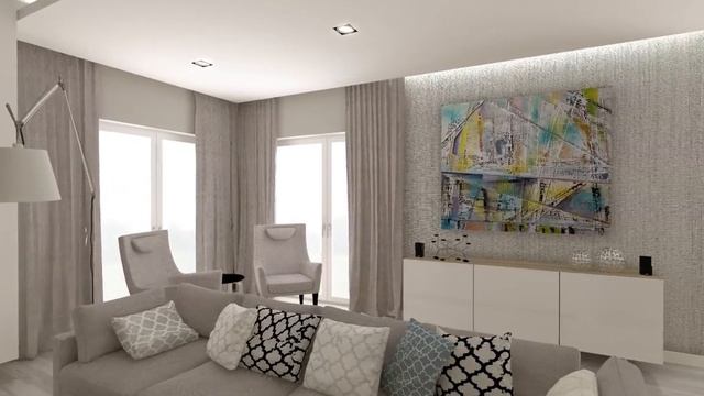 Projekt wnętrza domu - Artdekor Studio Projektowe смотреть онлайн