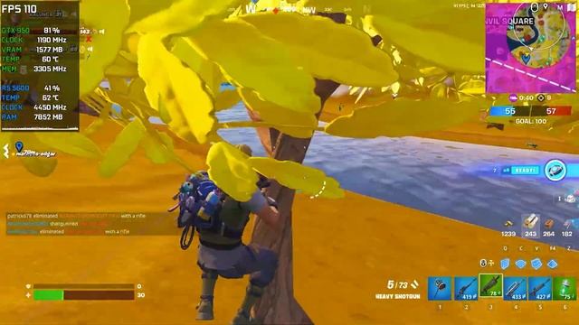 Fortnite Chapter 4 : GTX 950 | Ryzen 5 5600 - Performance Mode смотреть онлайн