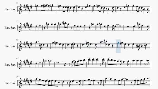 Baritone Sax Sheet Music: How to play 24 Hour Cinderella (Yakuza) by Goro Majima смотреть онлайн