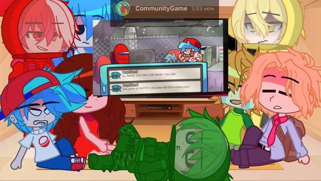 ~[?FNf react to 4 imposters! (1 week)?]~ (Friday Night Funkin) #fnfmod #fnfimpostor смотреть онлайн