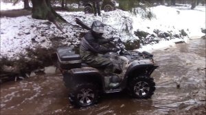 Квадро тур по бездорожью на квадроциклах грязь, речки.1 этап Часть 1