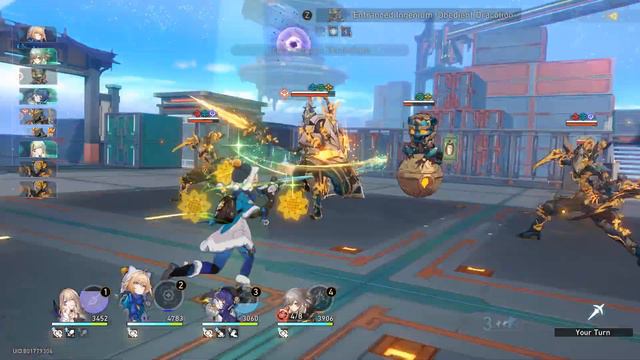 F2P Team defeating every "Stagnant Shadow" boss in Honkai Star Rail смотреть онлайн