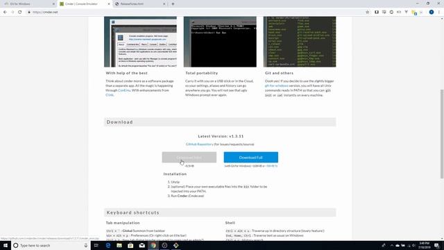 Installing Git for Windows and Cmder смотреть онлайн