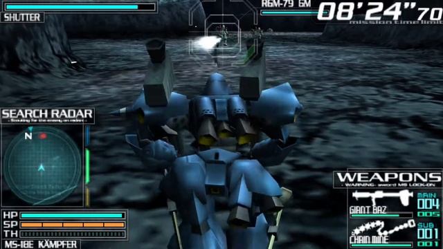 (PSP) Gundam Battle Royale - Gameplay - The final defense line - ZEON OPERATION смотреть онлайн
