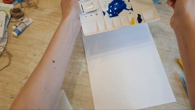 Рисуем бирки/открытки к заказам акварелью смотреть онлайн
