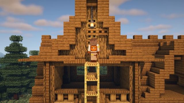 How to Build an Ultimate Survival House + Interior in Minecraft • Tutorial смотреть онлайн