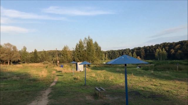 Шапкин мост г.Королев, пляж, речка смотреть онлайн