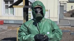 Обучающее видео по выполнению нормативов РХБ защиты