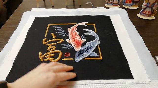 Готовые работы февраля. Текущие процессы. Вышивка крестом. смотреть онлайн