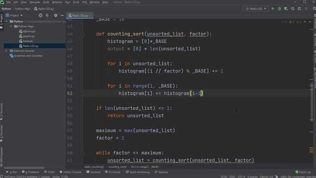 Counting Radix Sort in Python | Algorithmen Tutorial смотреть онлайн