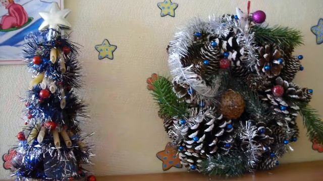 Новогодняя выставка поделок в ГБДОУ № 39 г Севастополя смотреть онлайн