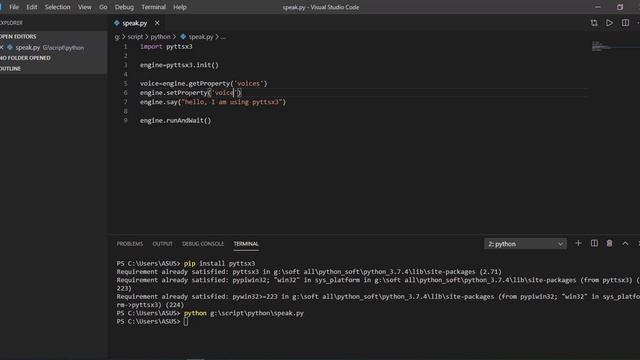 Text to Speech in python.pyttsx3 смотреть онлайн